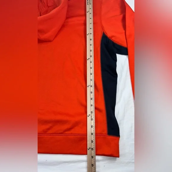 Nike Therma-Fit Training Hoodie Mens XL Orange Black Pullover  Sweatshirt NWT - Picture 8 of 15